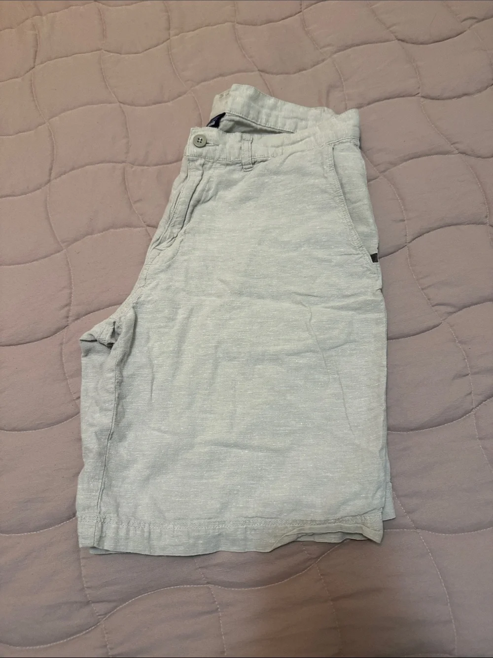 Patagonia Men’s Light Gray Flat Front Casual Shorts